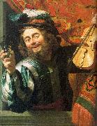 Gerrit van Honthorst, The Merry Fiddler